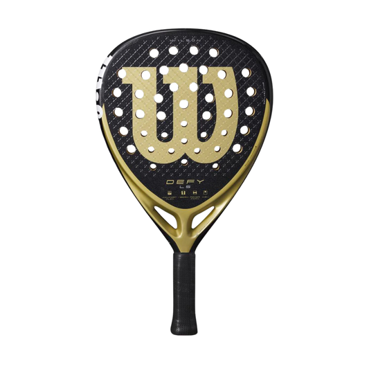 Padel racket with Wilson logo on a white background