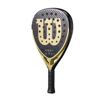 Padel racket with Wilson logo on a white background