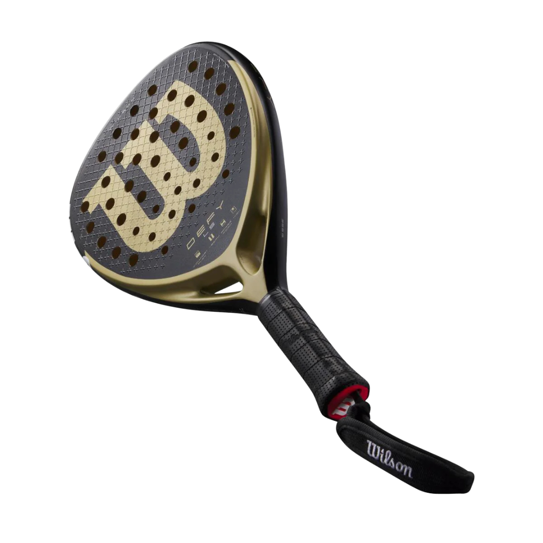 Paddle with Wilson branding on a white background