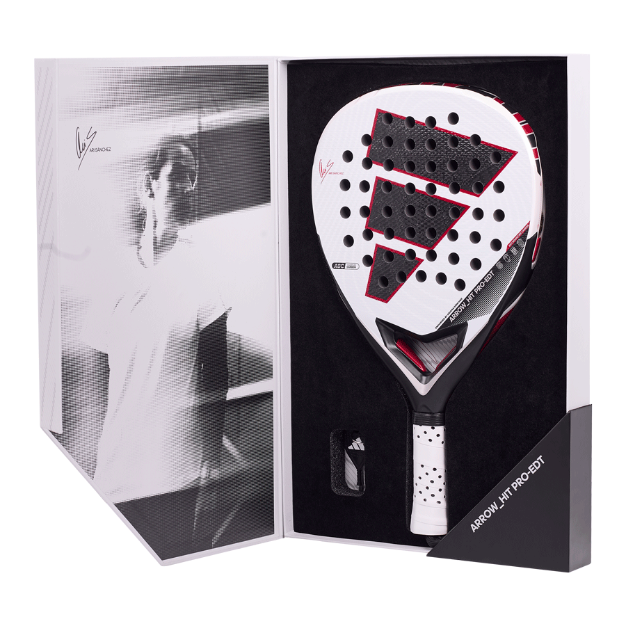 Adidas Arrow Hit Pro Edt 2026 padel racket - back view