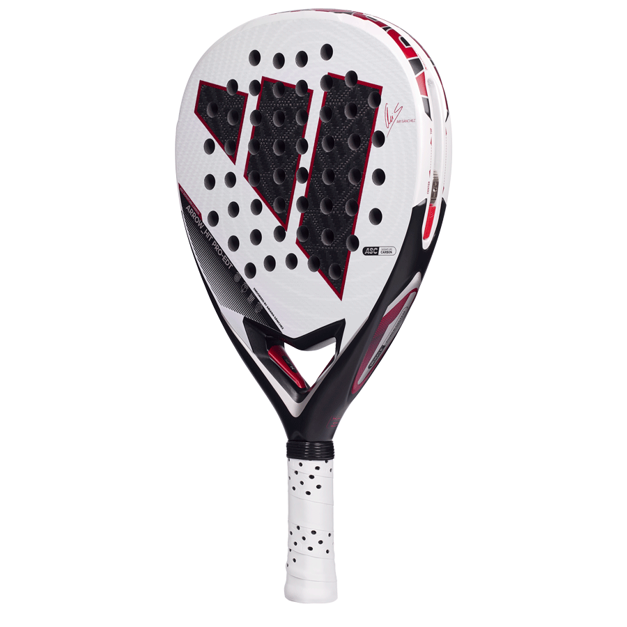 Adidas Arrow Hit Pro Edt 2026 padel racket - side view