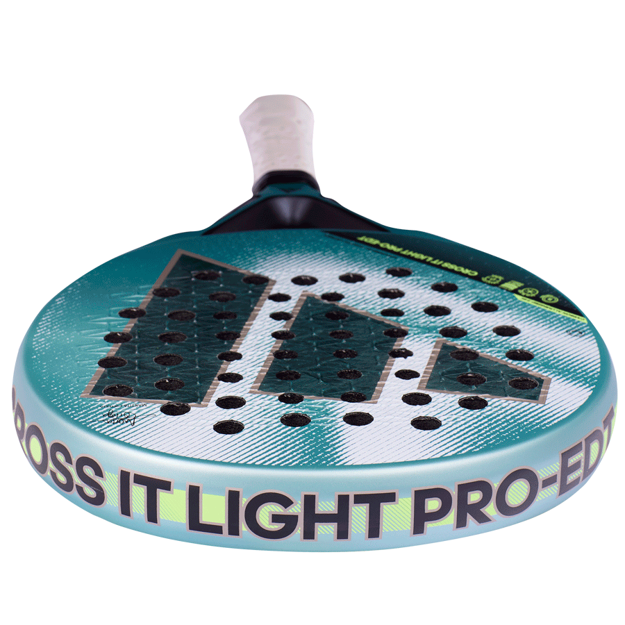 Adidas Cross It Pro Edt 2026 padel racket - close-up detail