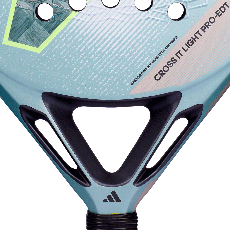 Adidas Cross It Pro Edt 2026 padel racket - top view