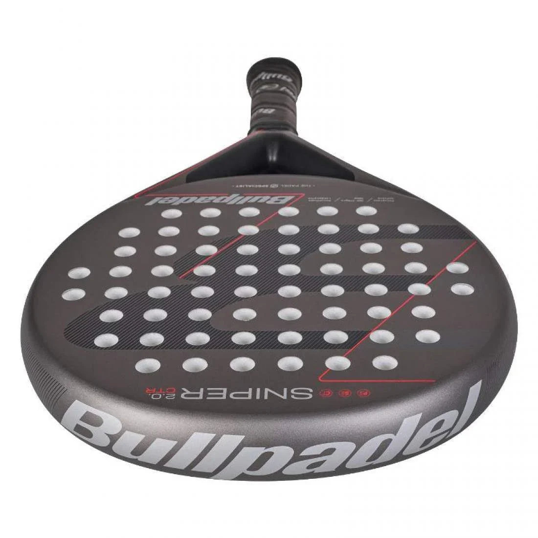 Bullpadel Sniper 2.0 Control 2026 - Grey Bullpadel