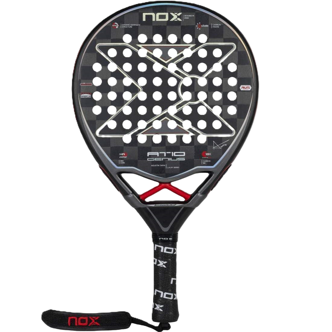 NOX racket on a white background